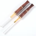 thumbnail image 4 of Paquete de 2 filtros de tabaco de alquitrán para cigarrillos de madera limpia y reutilizable para cigarrillos de tamaño estándar de 8mm, 4 of 5