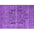 thumbnail image 1 of Ahgly Company Indoor Rectangle Persian Purple Traditional Area Rugs, 4' x 6', 1 of 4
