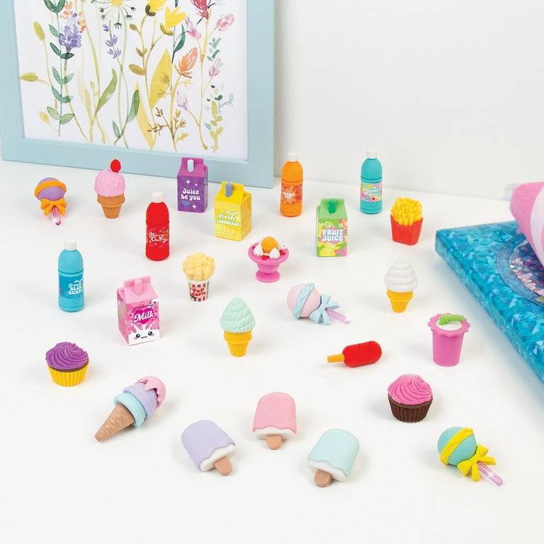 kidsあれこれセット 3C4G: Snacks 'N Sweets Puzzle Eraser Set - Walmart.com