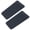Gray, variant on 2 Pack Heat Resistant Silicone Mat Pouch, Portable styling heat mat, Curling Iron pad Cover, Hair Straightener Travel bag Case, for Flat Iron, Curler Wand, Hot Waver, Salon Tools Appliances