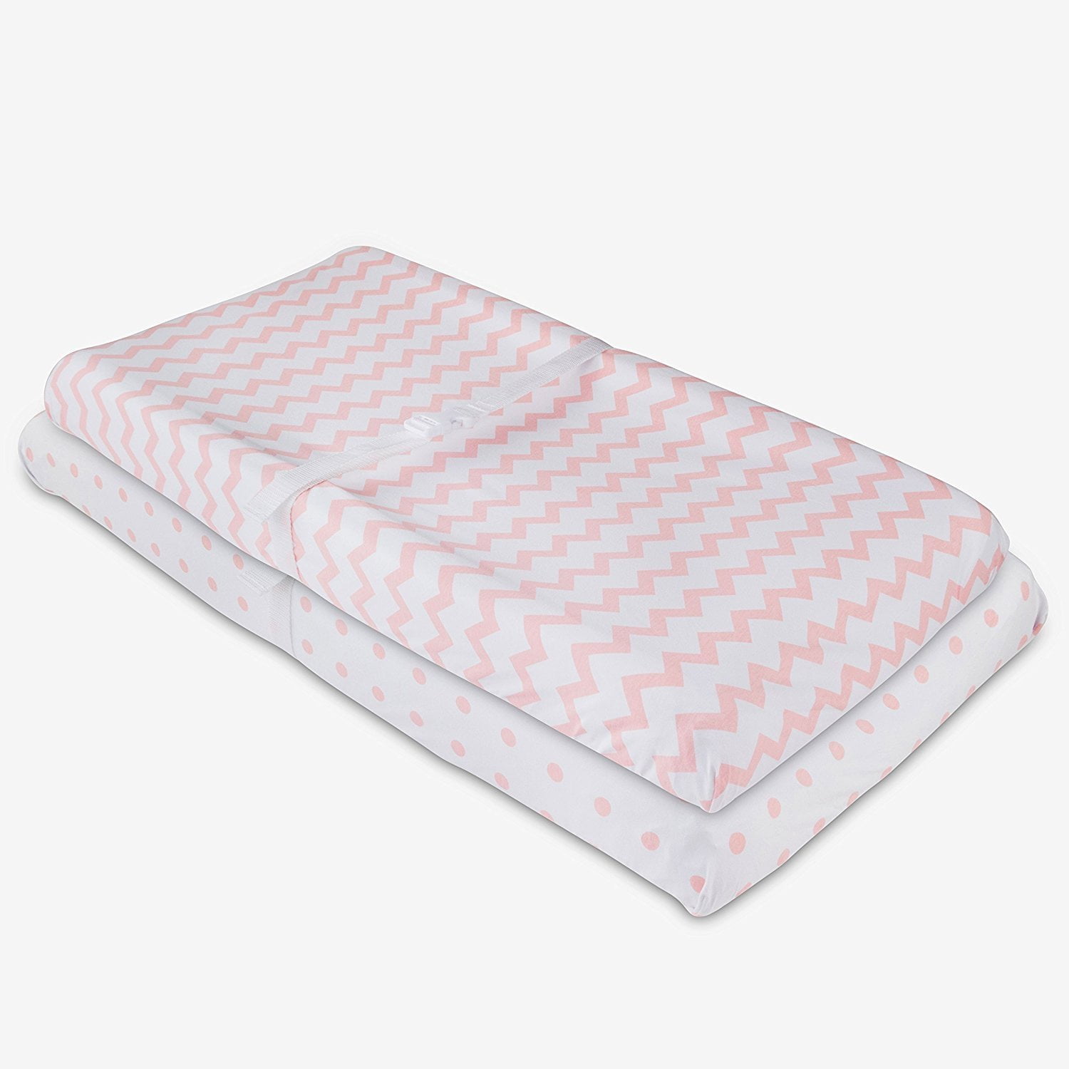 Ely/’s /& Co 100/% Jersey Knit Cotton Sheets with Waterproof Lining Grey Stars Patent Pending Waterproof Changing Pad Cover|Cradle Sheet 2-Pack Set for Baby Boy or Baby Girl