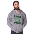 thumbnail image 3 of PACMAN Saint Paddys Pinch Proof Zip Up Hoodie Men's Women's Brisco Brands S, 3 of 6