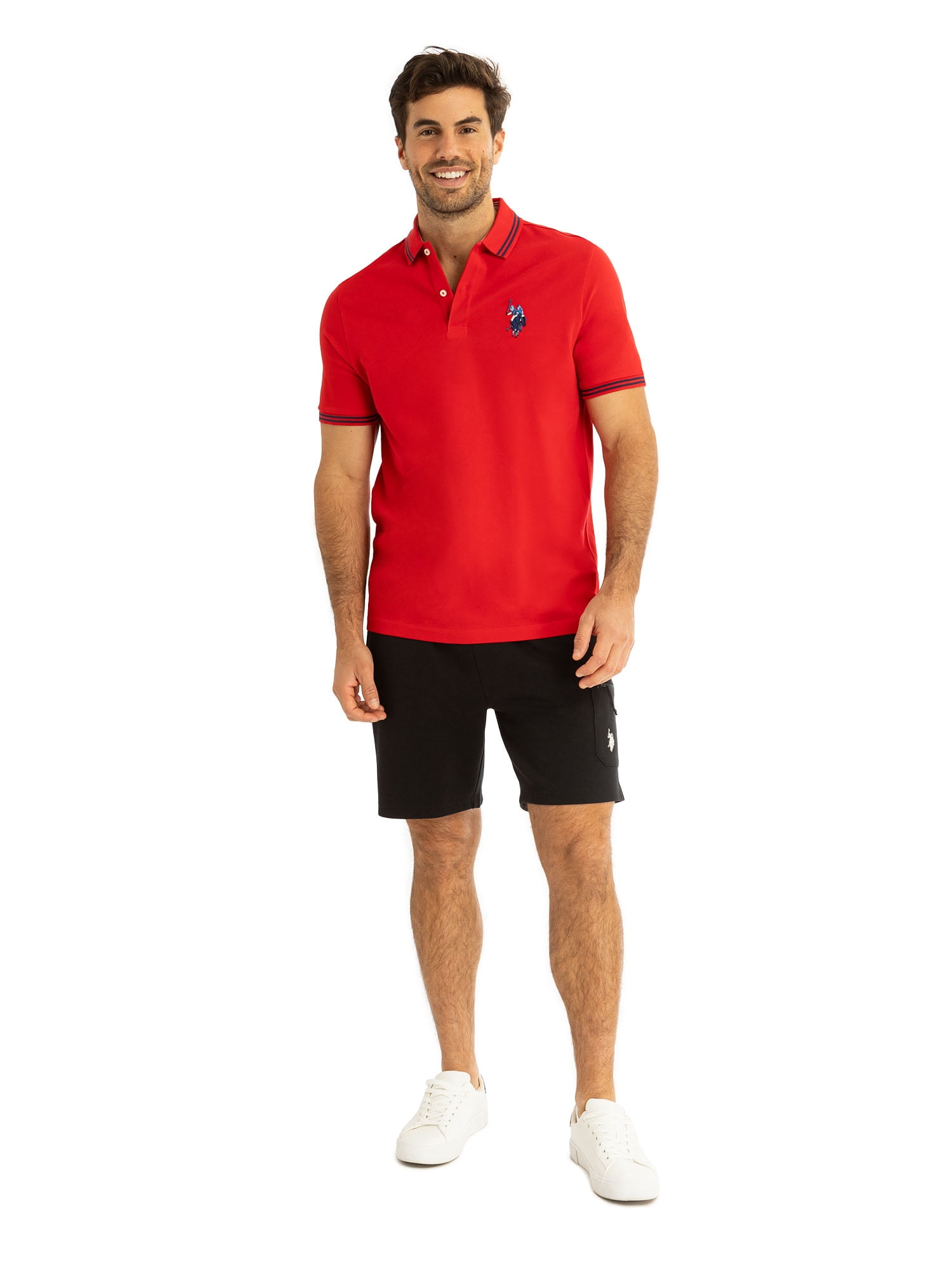 U.S. Polo Assn. Men's Novelty Polo Shirt