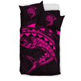 thumbnail image 2 of Hawaii Polynesian Mahi - Mahi Common Dolphinfish Bedding Set - Pink, 2 of 6