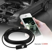6 LED 5.5mm Endoscope Inspection Camera 480P Waterproof Endoscope Inspection Borescope for Android USB Cable Waterproof Endoscope Focus Camera