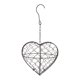 thumbnail image 1 of Soporte para nido de pájaro con forma de corazón y gancho para colgar, dispensador de hierro, refugio de de invierno para cajas nido exteriores, 1 of 8