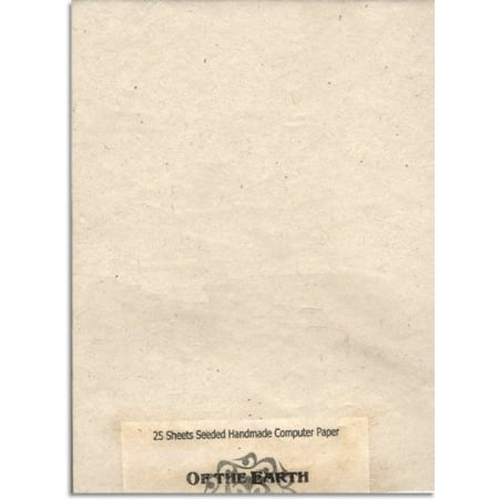 Seeded Paper Shapes - 25 Seed Embedded Recycled Lotka Printer Paper