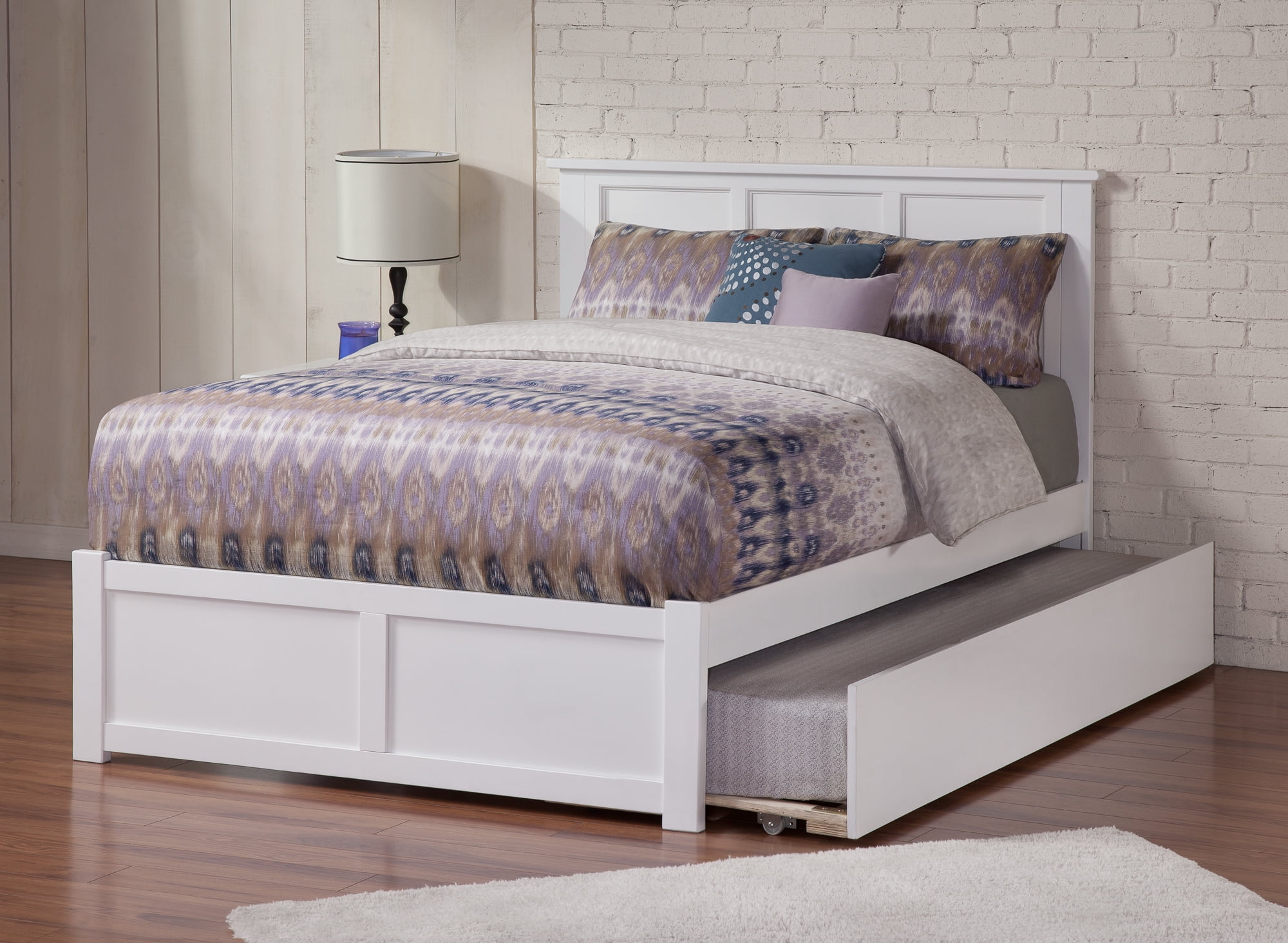 full size platform bed and mattress set