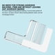 thumbnail image 3 of Inteprter Protector de esquina de muebles de amplia aplicación, 10 Uds., hecho con PVC para una mayor longevidad, suave y alta Decoración del hogar blanco, 3 of 6