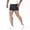Black, variant on Men's Quick Dry Athletic Shorts, Lightweight Running Workout Shorts with Elastic Waist Drawstring & Zipper Pockets, for Gym, Training, and Casual Wear