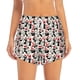 thumbnail image 2 of Balery Christmas Cat Pantalones cortos deportivos para mujer con forro y dos bolsillos, elásticos, para entrenamiento, gimnasio, yoga-X-Large, 2 of 7