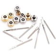 thumbnail image 4 of Yazoeia Couronne de Montre de Remplacement, Ensemble Mixte de 1 Tige de Montre et Couronne de Montre Pièces de Rechange Accessoires de Couronne de Montre Kit d'Outils de Réparation de Montre CJC912-190361, 4 of 9