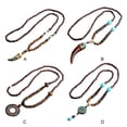 thumbnail image 4 of kurtrusly Vintage Style Beads Pendant Necklace Exquisite Workmanship And Personalized Wide Application As Shown 4 1Set, 4 of 6