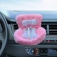 thumbnail image 5 of Doll Car Seat for 17cm Dolls with Safety Seat Air Vent Clip and Desktop Stand, Cute and Functional Car seat for Doll Fans, Collectors 15*12*6cm -J, 5 of 7