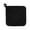Black, variant on Travelwant 2Pcs/Set Pot Holder for Kitchen Pocket Pot Holder Set Cotton Heat Resistant Potholder Terry Cloth Coaster Kitchen Hot Pad Trivet