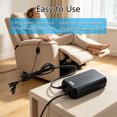 thumbnail image 5 of Cordless Recliner Power Pack 2600mAh ReChargingable with 2 Pin Connection, LED Readout, Included Adapter for Lift Chair Sofa Use, 5 of 9