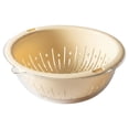 thumbnail image 2 of Small Colander Mini Colander Plastic Strainer Colanders & Food Strainers Kitchen Strainer Drainer For Food Berry Colander Fruit Strainer Pasta Strainer Colander For Kitchen Yellow, 2 of 5