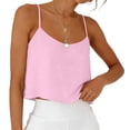 thumbnail image 4 of Tank Tops Womens Camisole Sleeveless Adjustable Spaghetti Strap Loose Fit Going Out Cami Shirts, 4 of 6