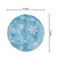 thumbnail image 2 of Supreme Housewares Snowflake Melamine Appetizer Plates, 4-Piece Set, 6 in, 2 of 3