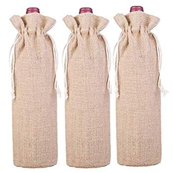 woven wine bag