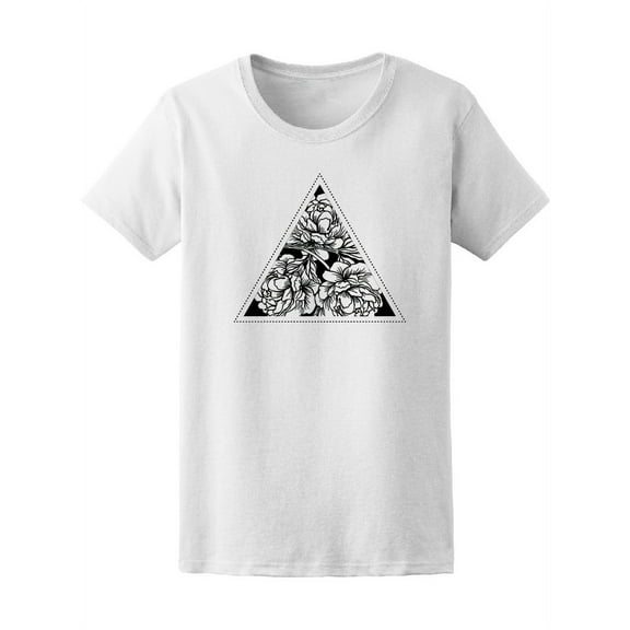 Triangle With Roses Tee Women's -Image by Shutterstock