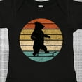 thumbnail image 4 of Inktastic Skateboard Bear Retro Sunset Boys or Girls Baby Bodysuit, 4 of 5