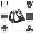 thumbnail image 6 of Gaeub Bears and Tropical Leaves Gaeub Bears and Tropical Leaves No Pull Dog Harness, Secure and Adjustable Pet Vest for Outdoor Activities -, 6 of 9