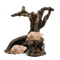 thumbnail image 5 of Hermit Crab Climbing Toy Resin Tree Trunk Ornament Aquarium Decoration for Reptile Lizard Newt Hermit Crab, 5 of 8