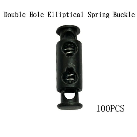 

TANGNADE Home Decor Hangs Decoration For Drawstrings Elastic Cord Double Hole Cord Locks End Adjustment Buckle