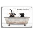 thumbnail image 1 of Epic Art 'Scrub-a-Dub-Dub' by Lori Deiter Acrylic Glass Wall Art, 36"x24", 1 of 8
