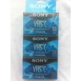thumbnail image 1 of Videocasete Sony VHS-C Premium de 30 minutos, paquete de 3, 1 of 1