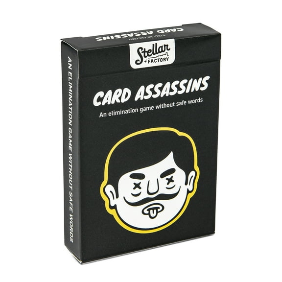 Stellar Factory Card Assassins: A Party Game without Safe Words