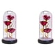 thumbnail image 1 of Decoración LED Bewildely Rosa Roja 2Conjunto, 1 of 1
