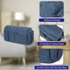 thumbnail image 4 of Organizador de reposabrazos Uxcell con 14 bolsillos para teléfono celular y revistas color azul marino, 4 of 7