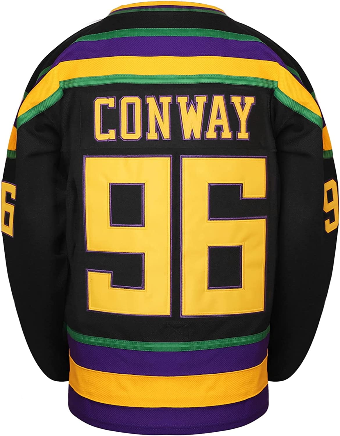 Phoneutrix Charlie Conway #96 Mighty Ducks Movie Hockey Jersey White Green