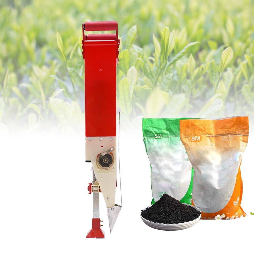 Manual Single Barrel Fertilizer Applicator Fruit Vegetable Spreader Garden Manure Tool High Quality Durable Farm Household Use