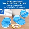 thumbnail image 5 of Pill Cutter Pill Mill- Professional Pill Splitter for Small Tablets with Centering Device, Portable Pill Cutter for Small Pills, Easy-Use Tablet Cutter for Pills, Pill Cutters for Tablets, 5 of 9