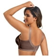 thumbnail image 6 of Ltctricy Women's Lace Bras Plus Size Wireless Padded Support Lift up Push up Bralettes Comfort Full Coverage Bras, 6 of 6