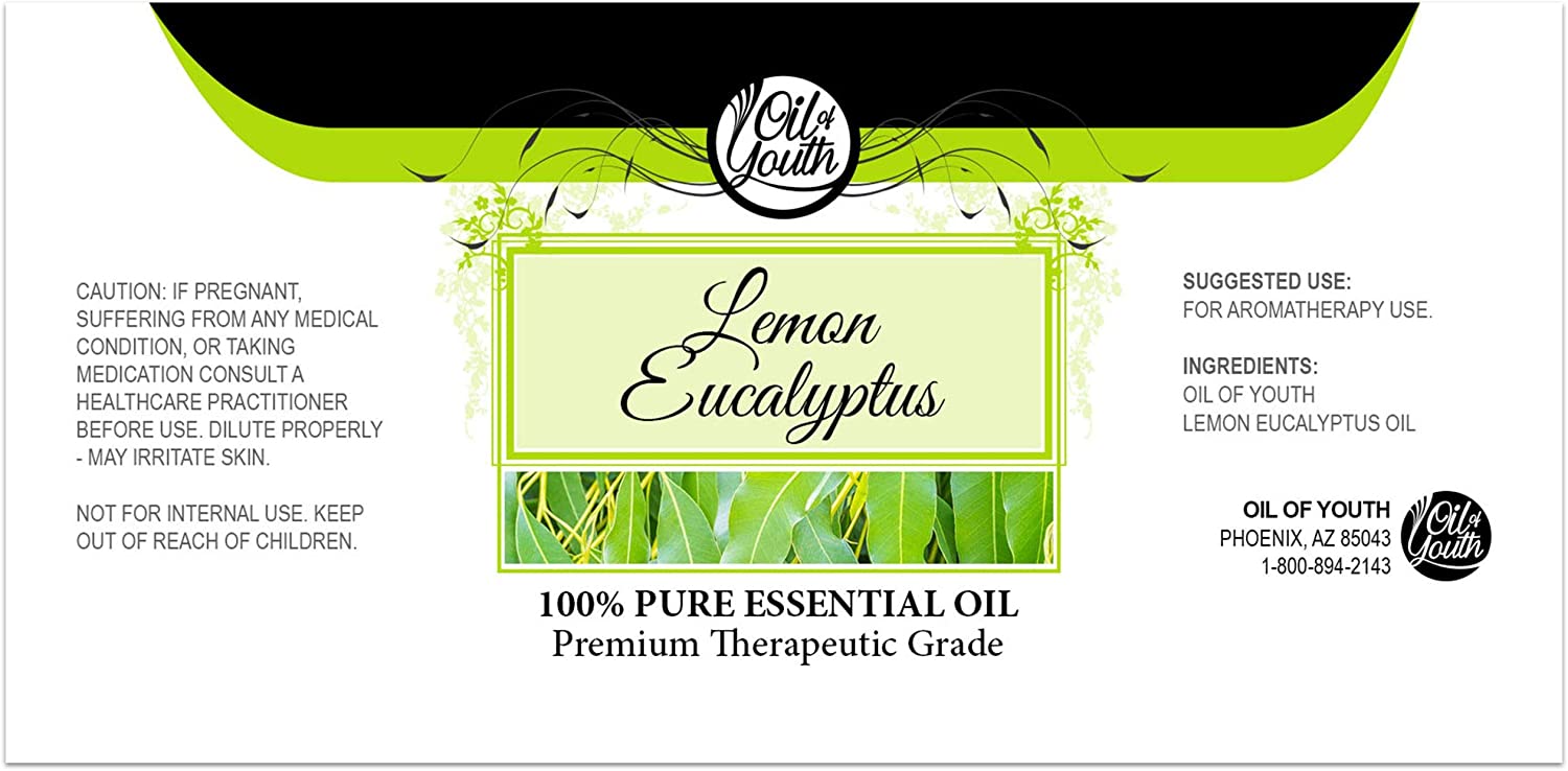 Oil of Youth Lemon Eucalyptus Essential Oil, 16 fl oz