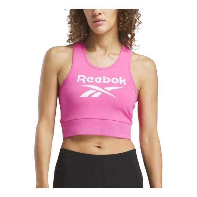Top Reebok Mujer Dama Identity Rosa Entrenamiento rosa XS