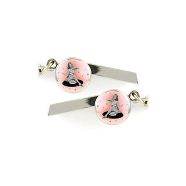 Pinup Safety Whistle Keychain