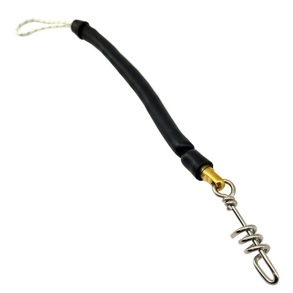SPEARFISHING WORLD 3/8" Bungee/Shock Cord for Speargun Shooting Line with Stainless Steel Pigtail