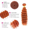 thumbnail image 3 of Hair Bundles Ladrxadr Ginger Deep Wave, 60 cm, naranja, 350 ml, 3 of 6