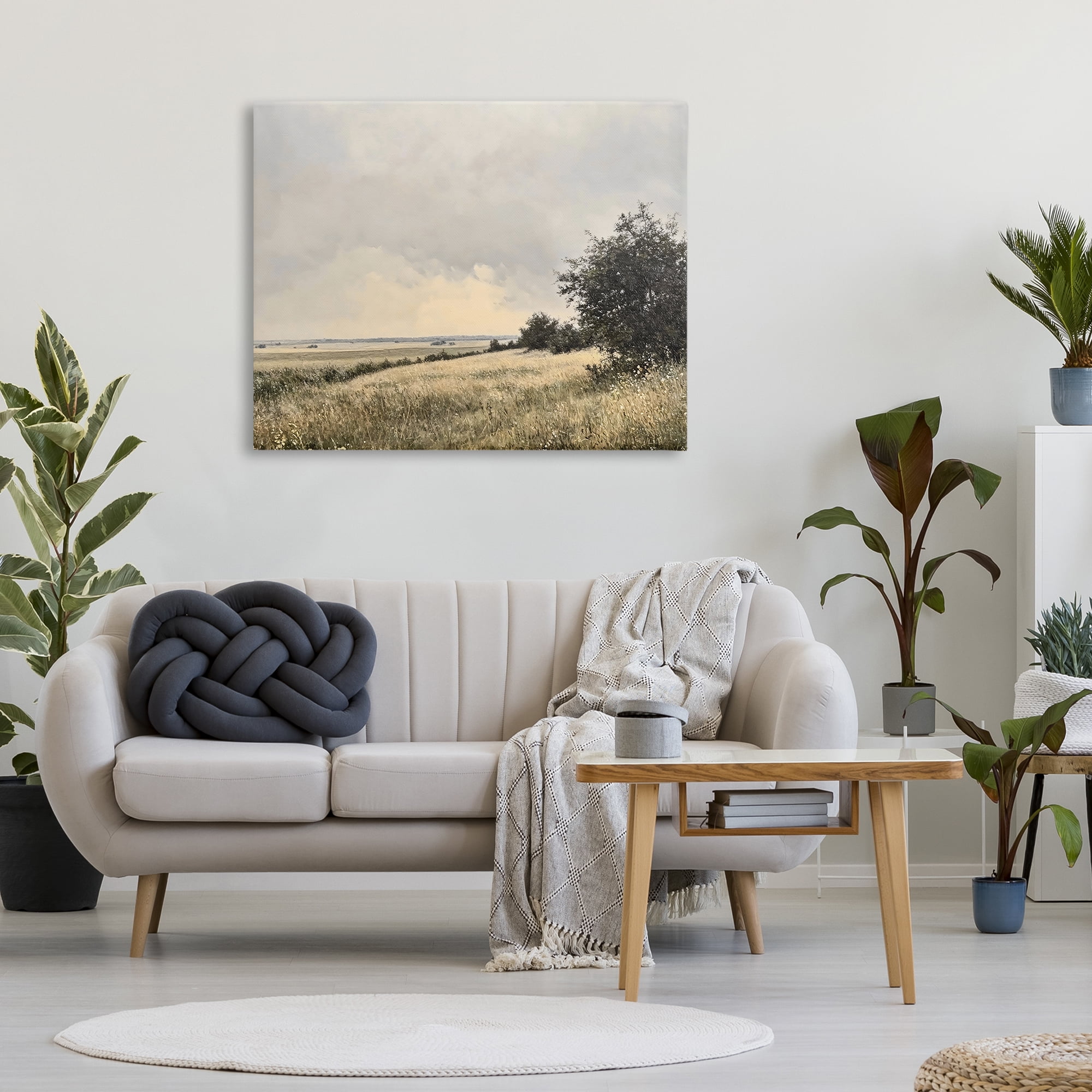Stupell Industries Rustic Countryside Hill Landscape Canvas Wall Art, design by Franklyn Gregory