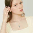 thumbnail image 4 of XATENJE Mermaid Necklace for Women 925 Sterling Silver Infinity Necklace Mermaid Jewelry Gifts, 4 of 6