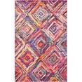 thumbnail image 1 of Unique Loom Estrella Gradient Diamonds Rug 5' x 8' Rectangle Multi/Pink, 1 of 2