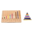 thumbnail image 3 of Tablero de rastreo Montessori para edades de 3 a 5 años Actividades de aprendizaje Educación temprana Cuenta de hilo Macarena tablero de trazado del alfabeto, 3 of 7