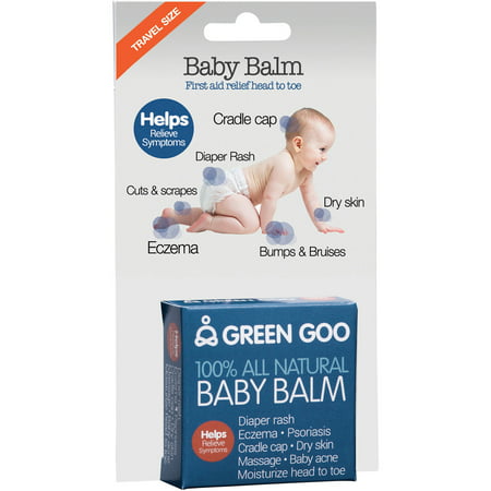 Green Goo Baume bébé Rash Voyage Tin couches, 0,7 oz