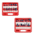 thumbnail image 2 of Juego De Brocas De Enrutador De 12 Piezas Juego De Herramientas De Carpintería Con Punta De Carburo De Vástago De 44565 Pulgadas Con Estuche De Plástico sonducket TO005421-01, 2 of 7