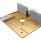 thumbnail image 4 of Placa de inserción de mesa enrutador, aleación de aluminio, fresado de madera, tablero abatible, máquina de recorte, herramienta auxiliar de grabado, 4 of 8